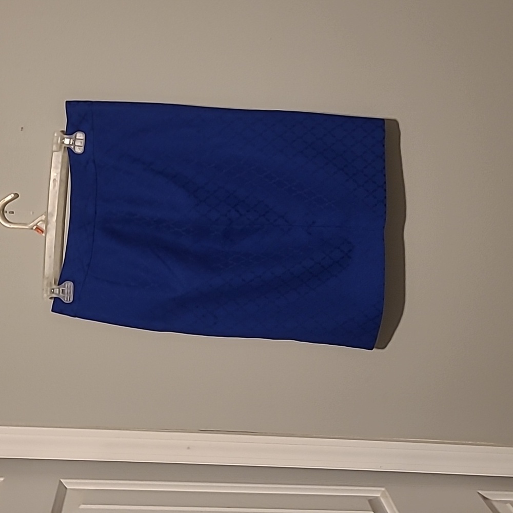 Royal Blue Pencil Skirt